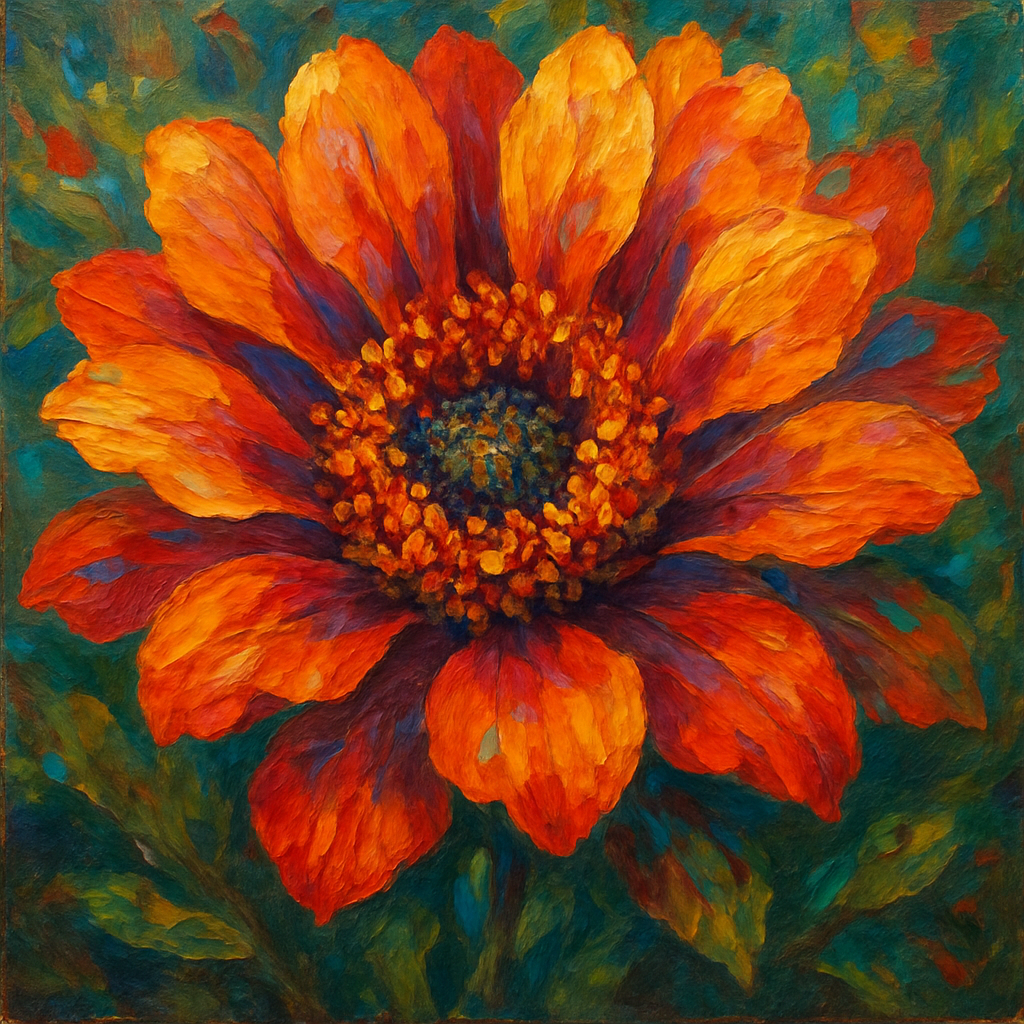 Beautiful flower painting